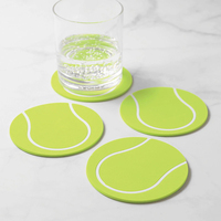 Sous-verres en PVC personnalisés avec logo, imperméables, antidérapants, résistants à la chaleur, flexibles, réutilisables, protection de table