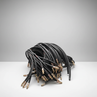 Tuyau hydraulique d'excavatrice neuf en gros, tuyau de refroidissement et de lubrification en plastique, haute qualité