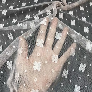 Tela de encaje bordado Floral en forma de mariposa <span class=keywords><strong>Multicolor</strong></span> para traje de escenario con dobladillo de vestido de <span class=keywords><strong>mujer</strong></span> - Product Image 3