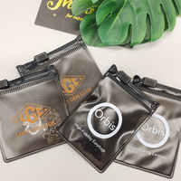 Petits sacs d'emballage en plastique givré pour bijoux avec impression personnalisée sacs à fermeture éclair en gros avec logos mini pochette à fermeture éclair et fermeture éclair pour boucles d'oreilles