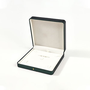 FANXI - Joyero Grande de Terciopelo, Caja de Joyería de Diseño de Lujo, Estuche para Anillos de Cuero PU - Product Image 3