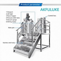 Mélangeur en acier inoxydable, cuves de mélange industrielles, machine à mélanger le savon liquide et le shampoing, fabricant de machines de mélange