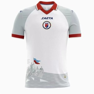 Maillot de football respirant à manches courtes en polyester de haute qualité pour la vente en gros en Haïti - Product Image 3
