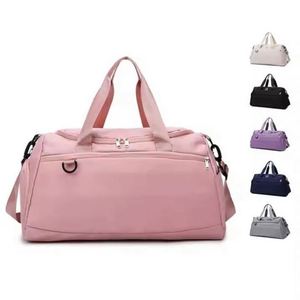 กระเป๋าเดินทางสะพายไหล่แบบมีโลโก้สั่งทำพิเศษ กระเป๋าเดินทางขนาดใหญ่สำหรับออกกำลังกาย ฟิตเนส โยคะ กระเป๋าเดินทางคุณภาพสูงสำหรับสุภาพสตรี - Product Image 1