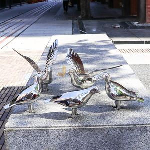 ประติมากรรมโซ่เหล็กสแตนเลส 316 สไตล์อาร์ตเดโคอุตสาหกรรม รุ่น M119 สำหรับติดตั้งภายนอกอาคาร กันน้ำได้ - Product Image 6