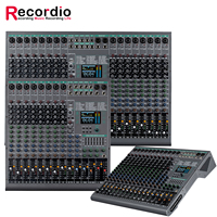 GAX-DM18 Console de Mixage Professionnelle 18 Canaux Meilleur Prix Table de Mixage Audio Contrôleur DJ avec 99DSP