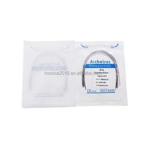 Tandheelkundige Producten Eivormig Vierkant Orthodontie Draaddraad Ss Draad Voor Beugels Tandheelkundige Roestvrijstalen Ronde Draad - Product Image 4