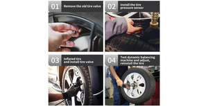 Sensor de presión de neumáticos No.52933B2100 Sensor TPMS para <span class=keywords><strong>Hyundai</strong></span> Sonata 2015-2019 4 piezas - Product Image 6