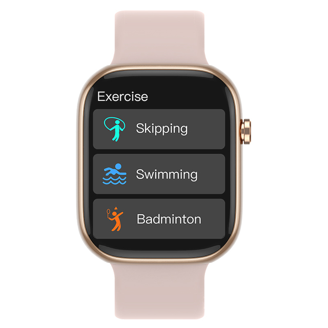 IP68 Waterproof T32 Premium Smart Watches 1.96 Large Displaying Sleeping Monitor Call Music Control Watch Factory