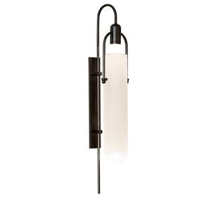 Lampe murale de chevet en verre créative de style nordique moderne, corps en aluminium, lumière LED, décoration d'hôtel - Product Image 4