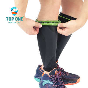 TopOne, gran oferta, soporte de pierna deportivo de compresión ajustable para entrenamiento de fútbol y carreras, correa de pantorrilla, protector de manga de pierna - Product Image 2