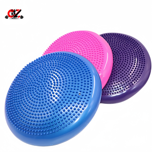 CZFIT Factory Best Seller High Quality PVC Inflatable Yoga Exercise Fitness Training Multifunction Balance <b>Board</b> Pad Cushion - Product Image 1