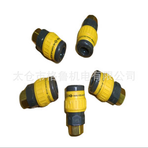 Gr Quick Connector Tsmdu084 Copper Plastic <b>Plug</b> In For Wire Feed Tube Welding Robot <b>Adapter</b> - Product Image 4