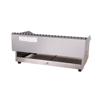 Plaque de cuisson à gaz GPL en acier inoxydable la plus vendue, antiadhésive, pour bœuf et hamburgers, idéale pour restaurants et hôtels