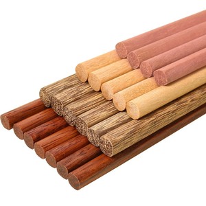 Baguettes en bois de santal rouge sur mesure, en bois massif, non peintes et non cirées, pour restaurant et usage général. - Product Image 4