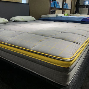 Ikiz boyutu en iyi yaylı yatak yatak kumaşı malzeme cep bahar şiddetle tavsiye bizim dükkan sert emülsiyon yatak yurtiçi - Product Image 2