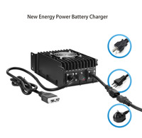 Meilleur vendeur Chargeur de batterie 12V 24V 48V 60V 72V IP65 Sortie CC Plomb-acide Lithium Lifepo4 Chargeur de moto électrique