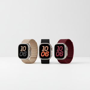 Correa de Reloj Magnética de Silicona Ultra Lujosa y Suave, Ajustable, Color Naranja, para Relojes <span class=keywords><strong>Serie</strong></span> 10/9/8/<span class=keywords><strong>7</strong></span>, Transpirable, 46mm 49mm <span class=keywords><strong>45mm</strong></span> 44mm - Product Image 1