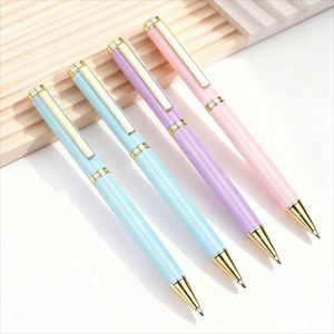 Macaron-<b>colored</b> Hot-selling Kawaii Metal Ballpoint <b>Pen</b> with logo Business Multicolor Signature <b>Pen</b> Custom <b>Pen</b> for Giving Gifts - Product Image 1