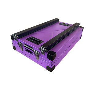 30นิ้วสีม่วงอลูมิเนียมพับกล่องสุนัขสุนัขกรงสุนัขลัง - Product Image 6