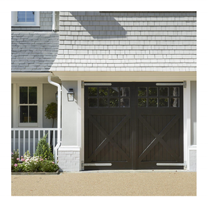 <span class=keywords><strong>Porte</strong></span> <span class=keywords><strong>de</strong></span> <span class=keywords><strong>garage</strong></span> sectionnelle en bois massif <span class=keywords><strong>isolée</strong></span> à double battant robuste et moderne personnalisée SJUMBO - Product Image 2