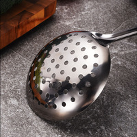 Offre Spéciale : Ensemble d'ustensiles de cuisine 6 pièces en acier inoxydable – Écumoire et louche à soupe – Accessoires de cuisine abordables