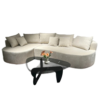 Canapé pliable compressé, style nordique minimaliste, en daim, mousse haute densité, housse amovible, multifonctionnel pour appartement, salon
