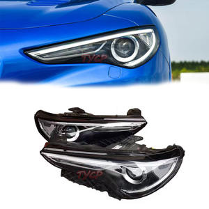<span class=keywords><strong>Alfa</strong></span> Romeo Stelvio montaje de faros coche luz Original 2016-2019 <span class=keywords><strong>SUV</strong></span> 949 _ Quadrifoglio Ti OEM 68375255AA 50563960 - Product Image 1