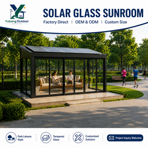 Cubierta <span class=keywords><strong>de</strong></span> <span class=keywords><strong>Terraza</strong></span> Solar <span class=keywords><strong>de</strong></span> Acero Inoxidable 304 <span class=keywords><strong>de</strong></span> Lujo Personalizada, Cubierta <span class=keywords><strong>de</strong></span> Vidrio Solar BIPV, Impermeable, Aislada, Prefabricada para Patio Trasero <span class=keywords><strong>de</strong></span> Villa - Product Image 2