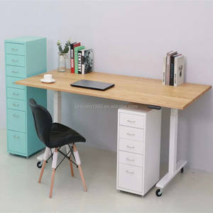Cina professionale Studio Desk fabbricazione professionale fabbrica prezzo a buon mercato all'ingrosso robusta struttura in metallo moderna scrivania da ufficio - Product Image 5