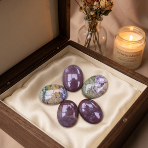 <span class=keywords><strong>Agate</strong></span> indienne naturelle ovale cabochon 30x40mm sans trou, perles de pierre pour la fabrication de bijoux, énergie de guérison, protection, charmes en gros - Product Image 4