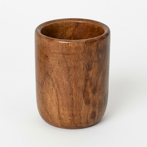 New Arrival Handcrafted Natural Wood Wine Cup Rustic Drinking Goblet Tableware for Wine Lovers Home Restaurant and Bar Use - Product Image 1
