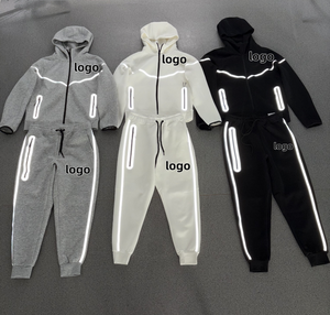 Hoge kwaliteit herfst/winter nieuwe producten fabrieksuitverkoop merkjassen sportief casual hardloop trainingskleding capuchon gebreide jas - Product Image 1