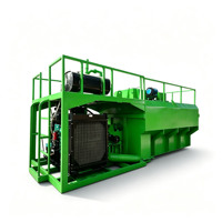 Machine d'hydrosemeuse à grande capacité à économie d'énergie, pulvérisateur de liquide, pompe à moteur 20 kW, capacité 600 litres pour pelouse de parc et espaces verts