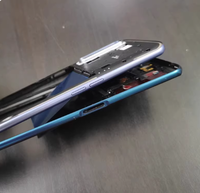 Coque de téléphone mobile RTS X50 pour Realme X50, coque arrière, coque de batterie, coque arrière en verre, coque arrière de téléphone, coque arrière