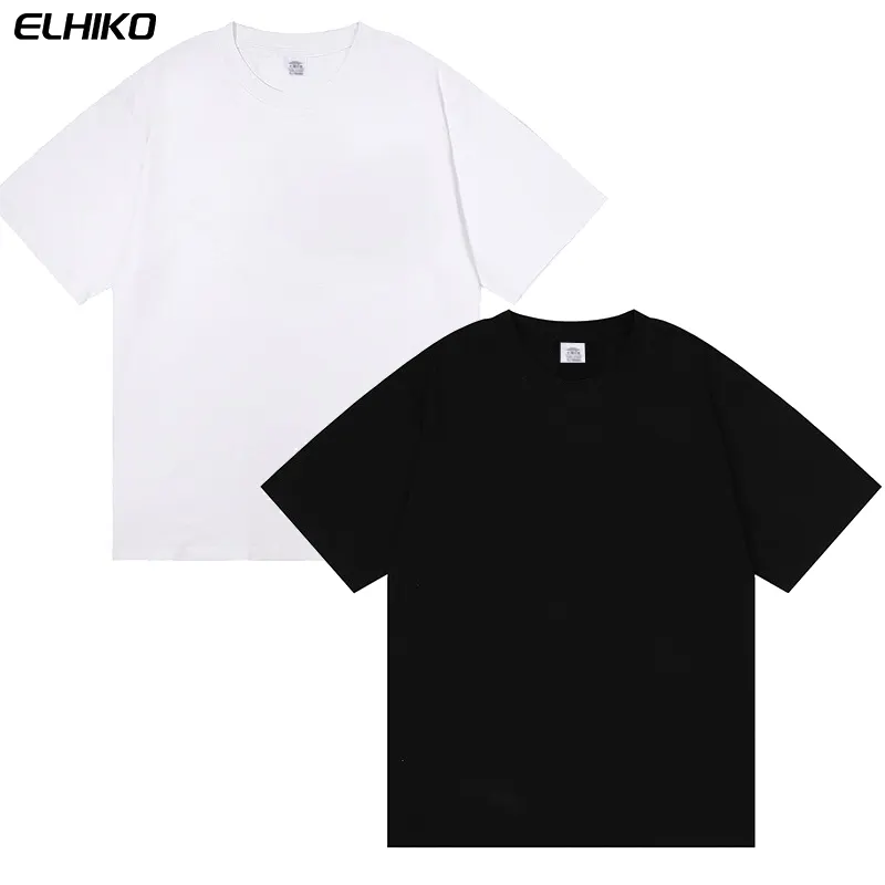 High Quality Solid Color 220gsm Cotton T Shirt Blank oversized men t shirt