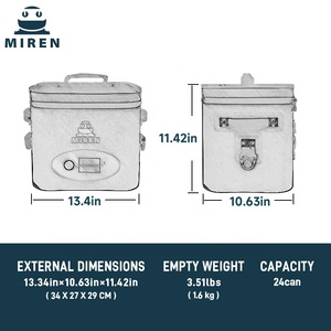 24can TPU xách tay không thấm nước <span class=keywords><strong>Cooler</strong></span> với cho âm thanh biểu tượng tùy chỉnh cách nhiệt cho thực phẩm - Product Image 4