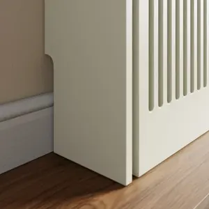 Ahorro de espacio Muebles para el hogar Cubierta del <span class=keywords><strong>radiador</strong></span> Almacenamiento Gabinete de calefacción Estante decorativo de madera para almacenamiento de protección del hogar - Product Image 5