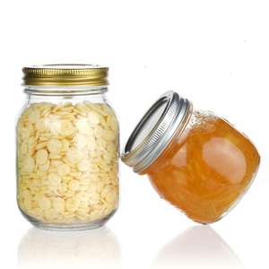 โหลแก้วกลมขนาด8ออนซ์กระปุกใส่แยมน้ำผึ้งปากยักษ์250มล. สำหรับเก็บอาหาร - Product Image 3