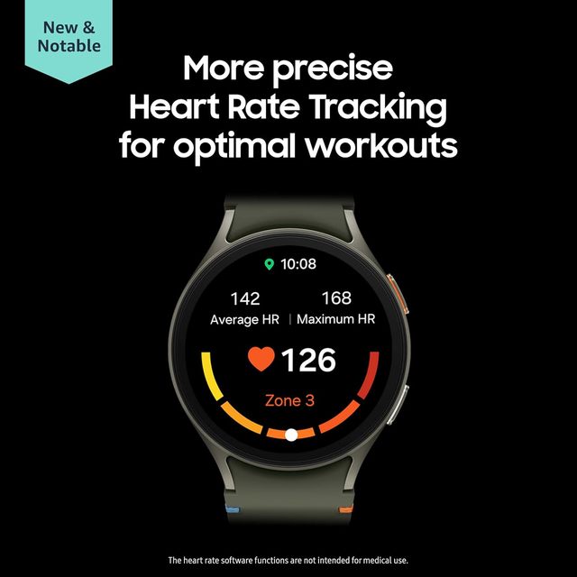 40mm Bluetooth Smartwatch with AI Health Tracking, Heart Rate, Sleep Monitor, Fitness Tracker, Energy Score, Green