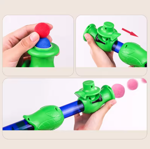 Lanzador de Pelotas de Juguete Interactivo para Gatos, Ecológico, con Pelota de Felpa y Balas Suaves, Juguete de Ejercicio - Product Image 5