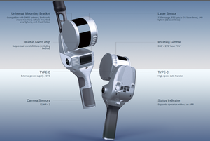 Feima Robotics SLAM200E <b>Handheld</b> LiDAR <b>Scanner</b> - Product Image 6