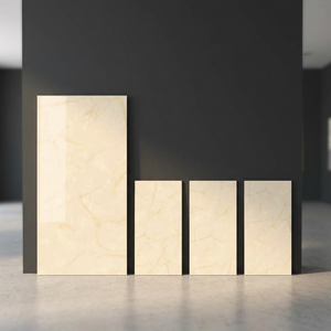 Onyx Design 800x1600mm High Gloss Porcelain Ceramic Tiles Buff Marble Finish For Luxury Villa Projects - Product Image 1