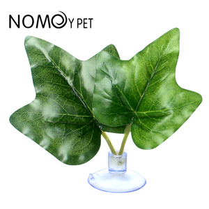 Nuevas hojas falsas <span class=keywords><strong>de</strong></span> patata <span class=keywords><strong>dulce</strong></span> verde, hoja <span class=keywords><strong>de</strong></span> hamaca <span class=keywords><strong>de</strong></span> pez <span class=keywords><strong>de</strong></span> acuario con ventosa para Decoración - Product Image 2