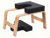 Banc d'inversion en bois de haute qualité pour le yoga et les exercices de position tête en bas