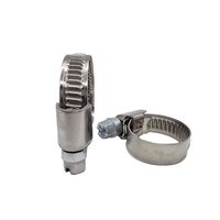 Collier de serrage de type allemand 6-51 mm en acier inoxydable pour applications marines