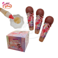 Sucettes et bonbons liquides en forme de microphone musical, sucettes à téterelle, bonbons durs et confiture de fruits