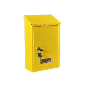 Hot Sale Metal Wall Mounted Mailbox White Color Small Mini <strong>Postbox</strong> Letter Box for <strong>Home</strong> - Product Image 5