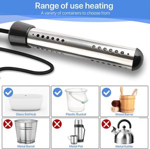 Chauffe-eau électrique à immersion 1500W, chauffe-eau instantané pour <span class=keywords><strong>cuisine</strong></span>, salle de bain, piscine - Product Image 5