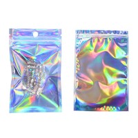 Sacs à fermeture éclair en plastique imprimés à l'écran, résistants à l'humidité, de la marque Silu, pour bijoux et étuis de téléphone, 7,5*10cm, 9*12cm, 10,5*15cm, 12*20cm, 14*20cm